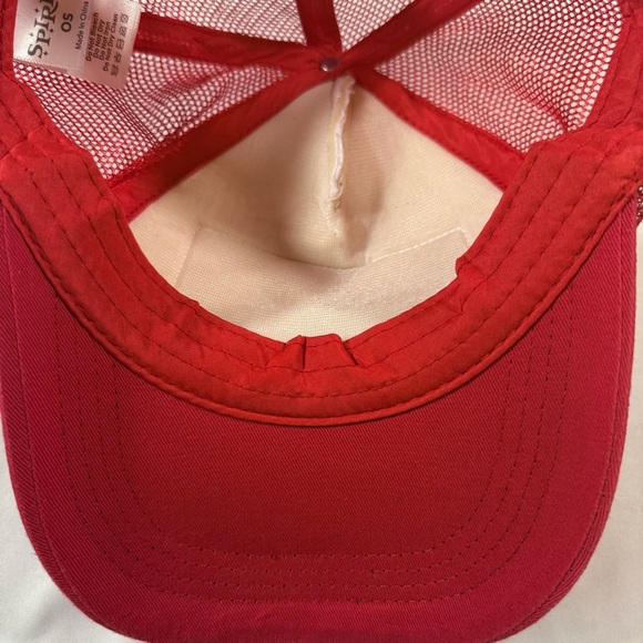 Dick's Red and White Men's Trucker Hat - Picture 5 of 7
